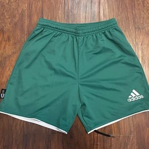 Green Adidas Shorts